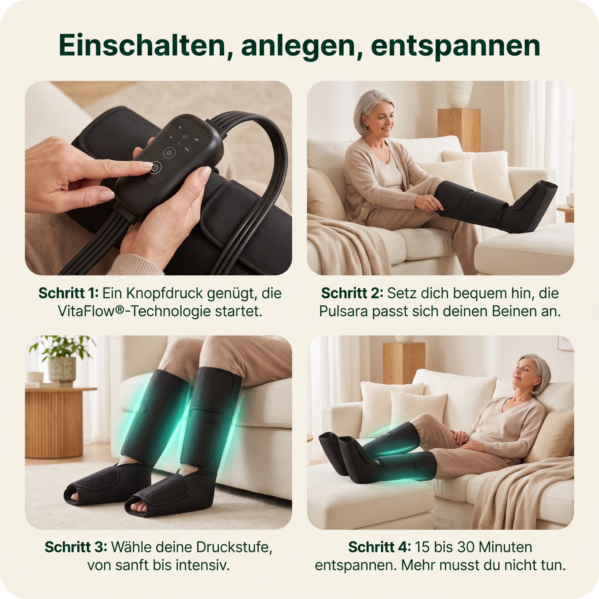 Pulsara® Kompressionsstiefel